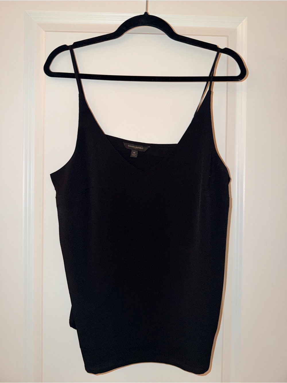 Banana Republic Black V-Neck Camisole